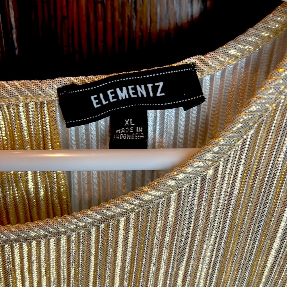 Elementz Gold Top - Picture 2 of 4